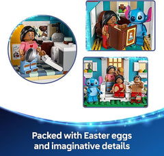 LEGO Disney Lilo and Stitch Beach House Toy , Ages 9+