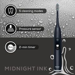 Beurer SC 50 Electric Sonic Toothbrush - Midnight