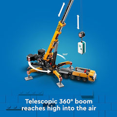 LEGO City Yellow Mobile Construction Crane