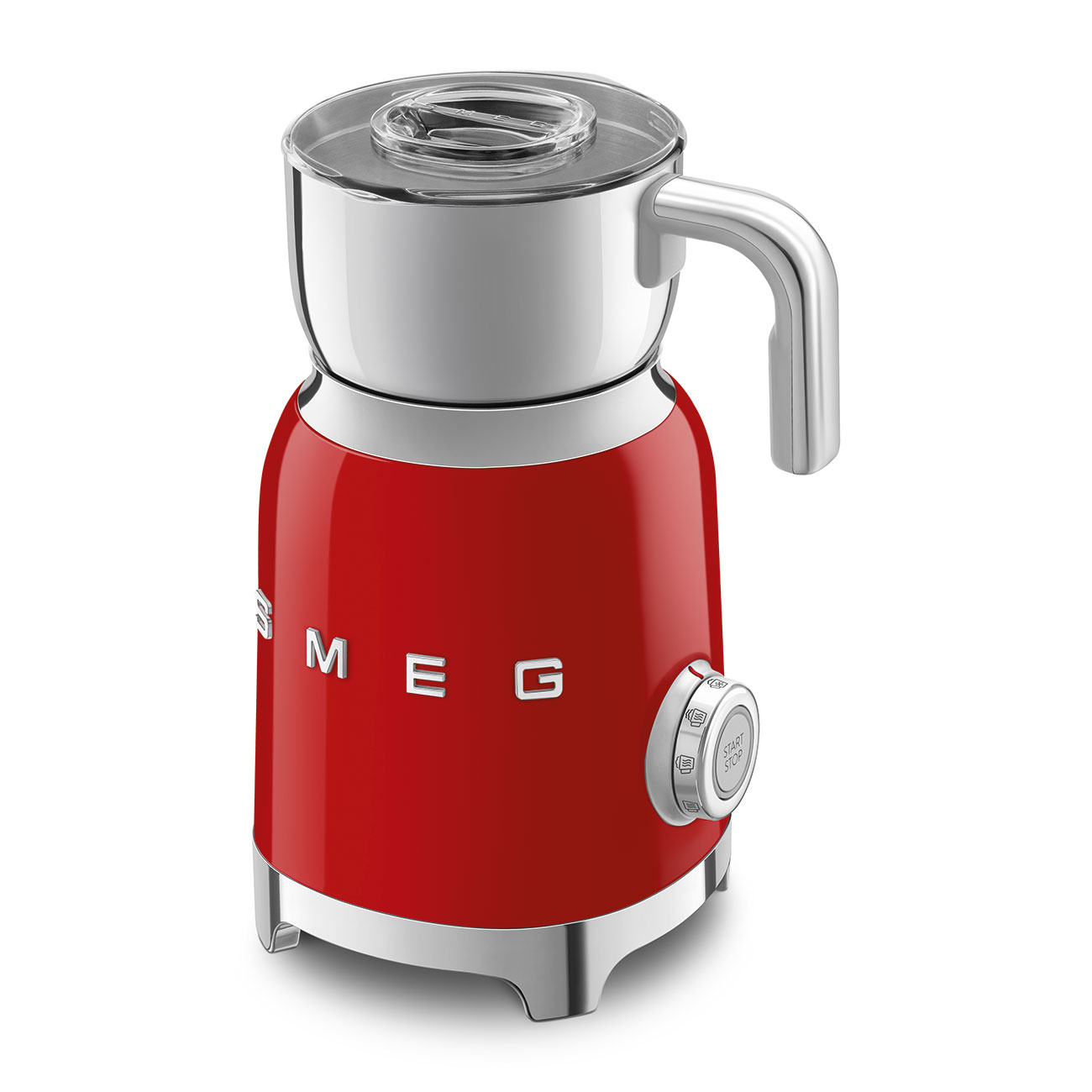 Smeg Milk Frother - Red