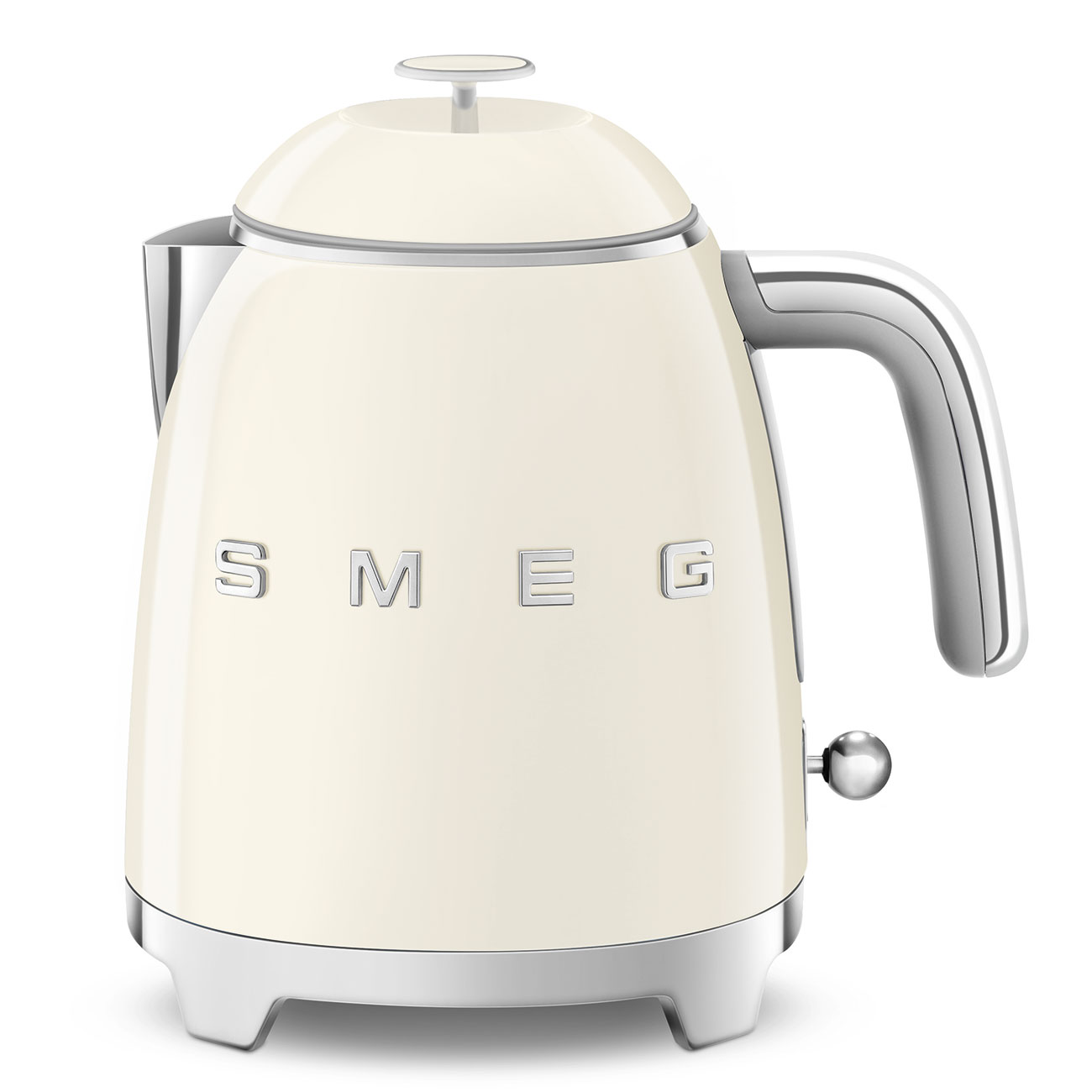 Smeg Electric Mini Kettle 50's Style Aesthetic - Cream