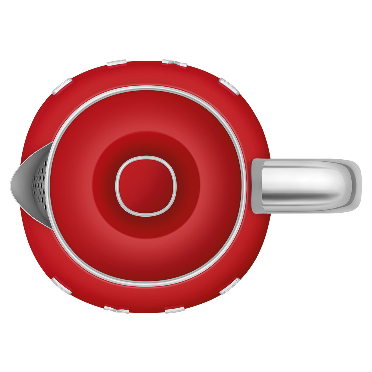 Smeg Electric Mini Kettle 50's Style Aesthetic - Red
