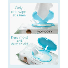 Momcozy 99% Water Baby Wipes - Extra Large, 60 Count
