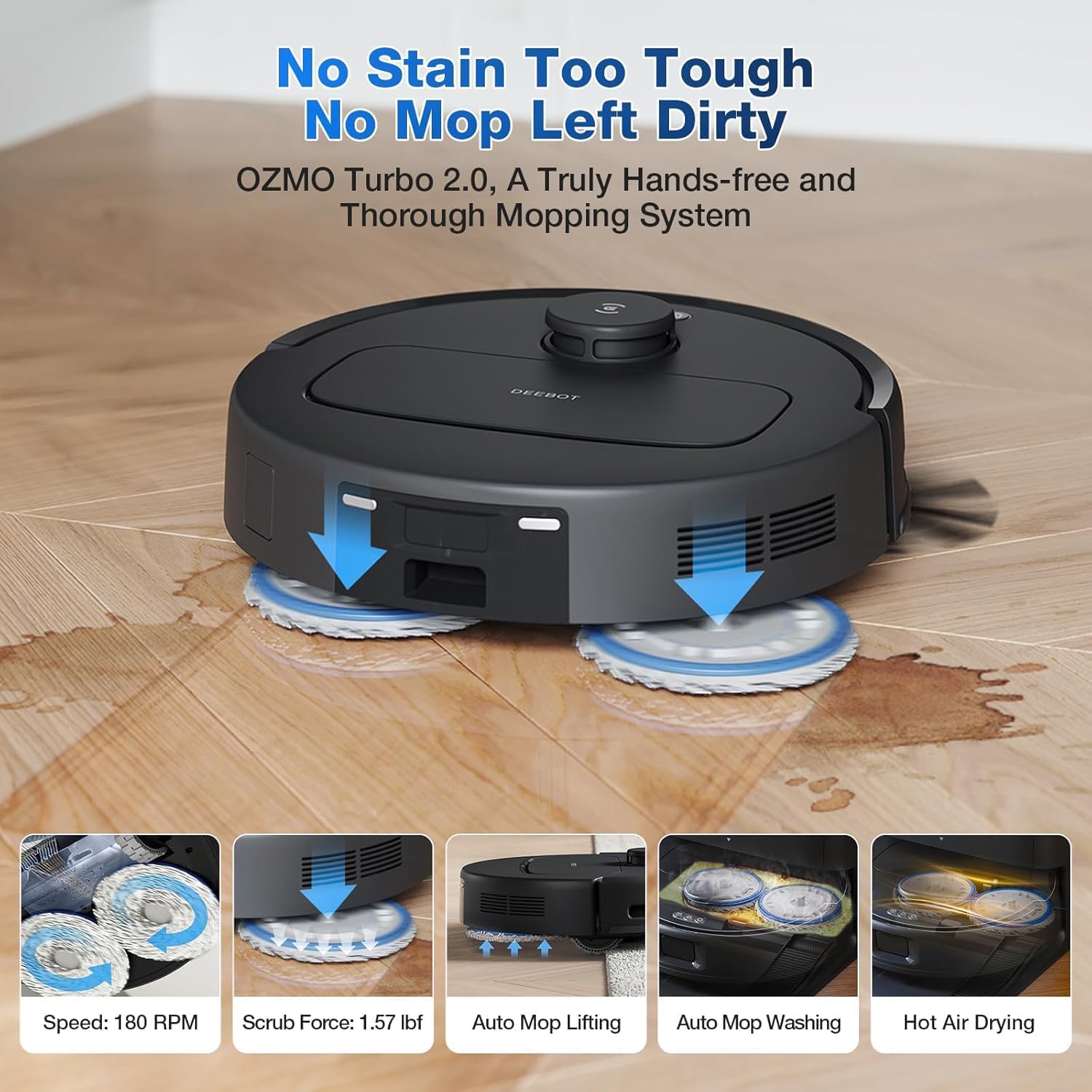 Ecovacs Deebot N30 Pro Omni
