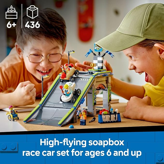LEGO City No Limits: Race Car Ramp Track Toy, Ages 6+