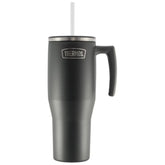 Thermos Stainless Steel Mug with Straw 1.1L - Gray