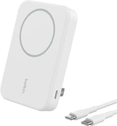 BELKIN BOOSTCHARGE MAGNETIC WIRELESS POWER BANK 5K - White