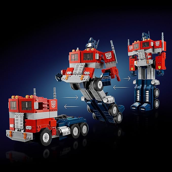 LEGO Icons Optimus Prime 2-in-1 Robot and Truck , 1508 pcs , 18+