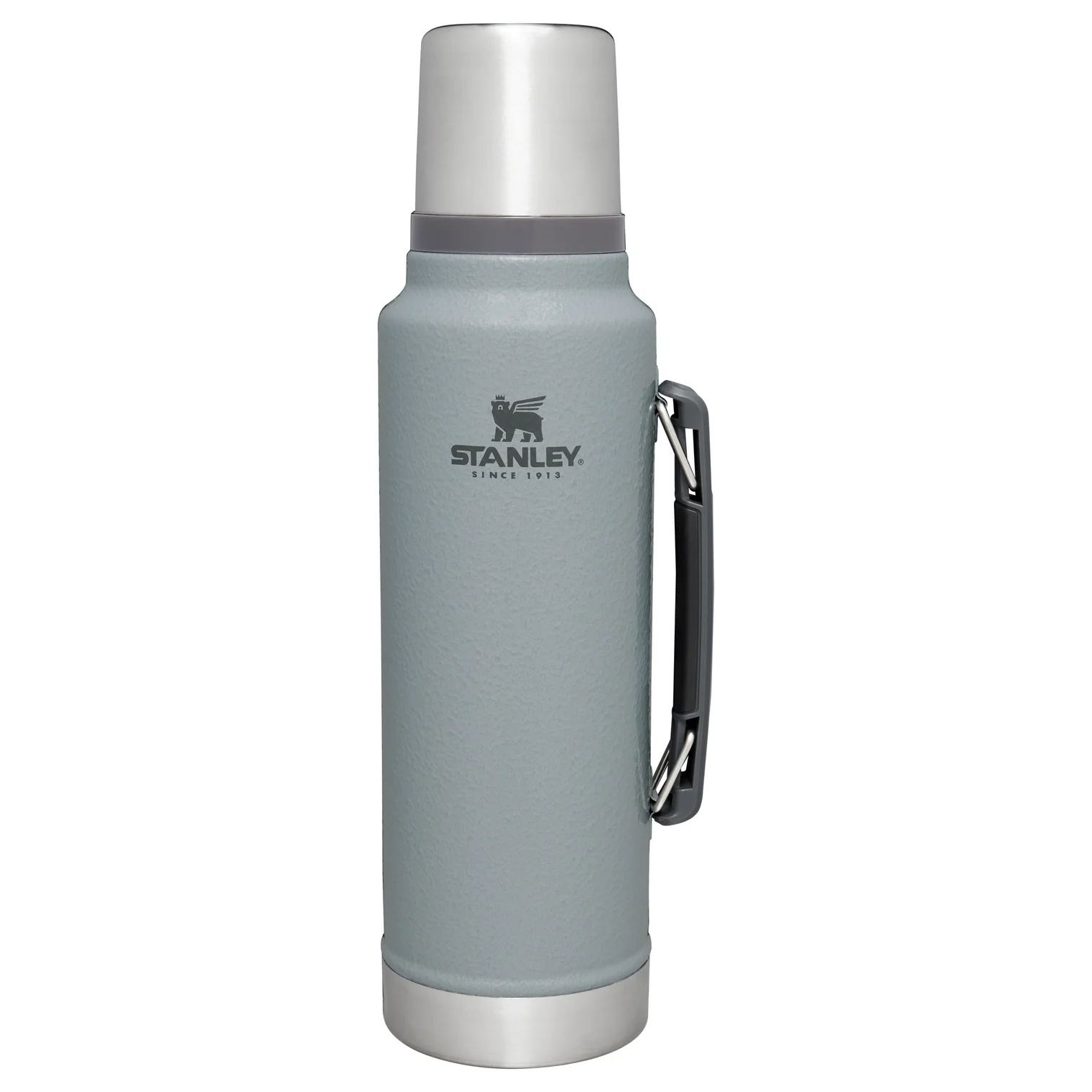 STANLEY CLASSIC LEGENDARY BOTTLE | 1.0L HAMMERTONE Silver