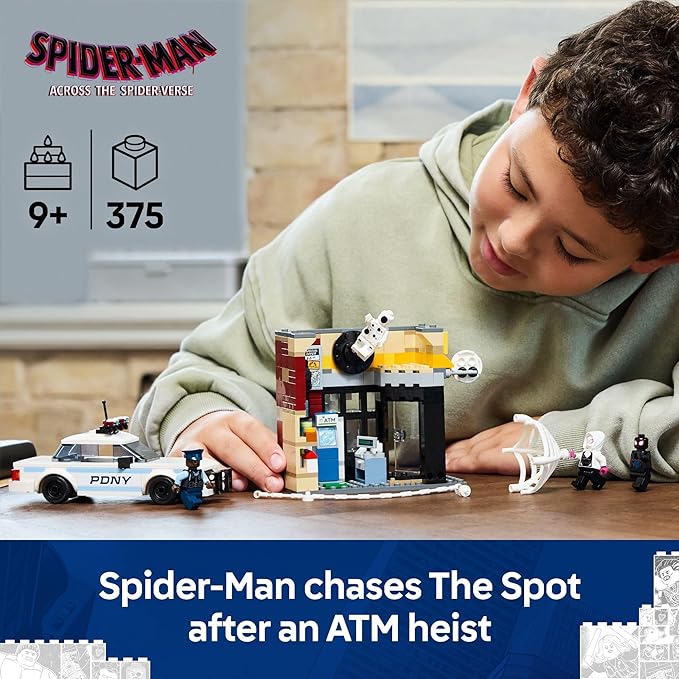 LEGO Marvel Spider-Verse Miles Morales vs. The Spot , Ages 9+
