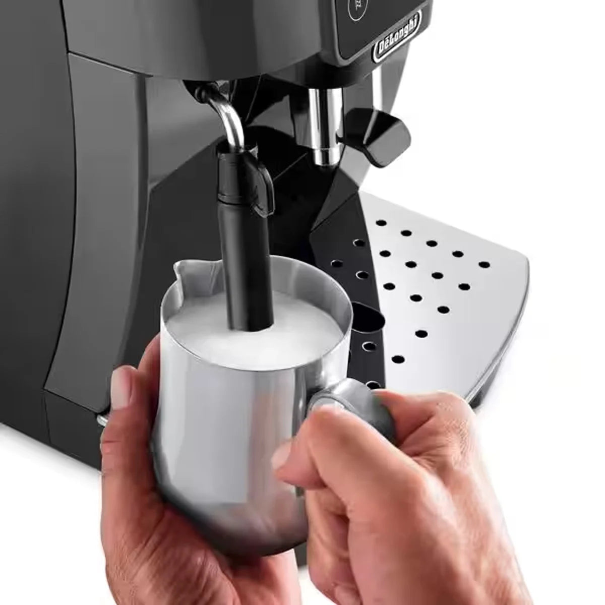 Delonghi coffee maker magnifica start with 15 - bar pressure for espressr and cappuccino