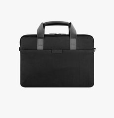 UNIQ Stockholm Water-Resistant Nylon Protective Messenger Bag up to 16 inch - Black