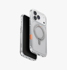 UNIQ Swivix Rotating Kickstand Case for 17 Pro Max - Clear