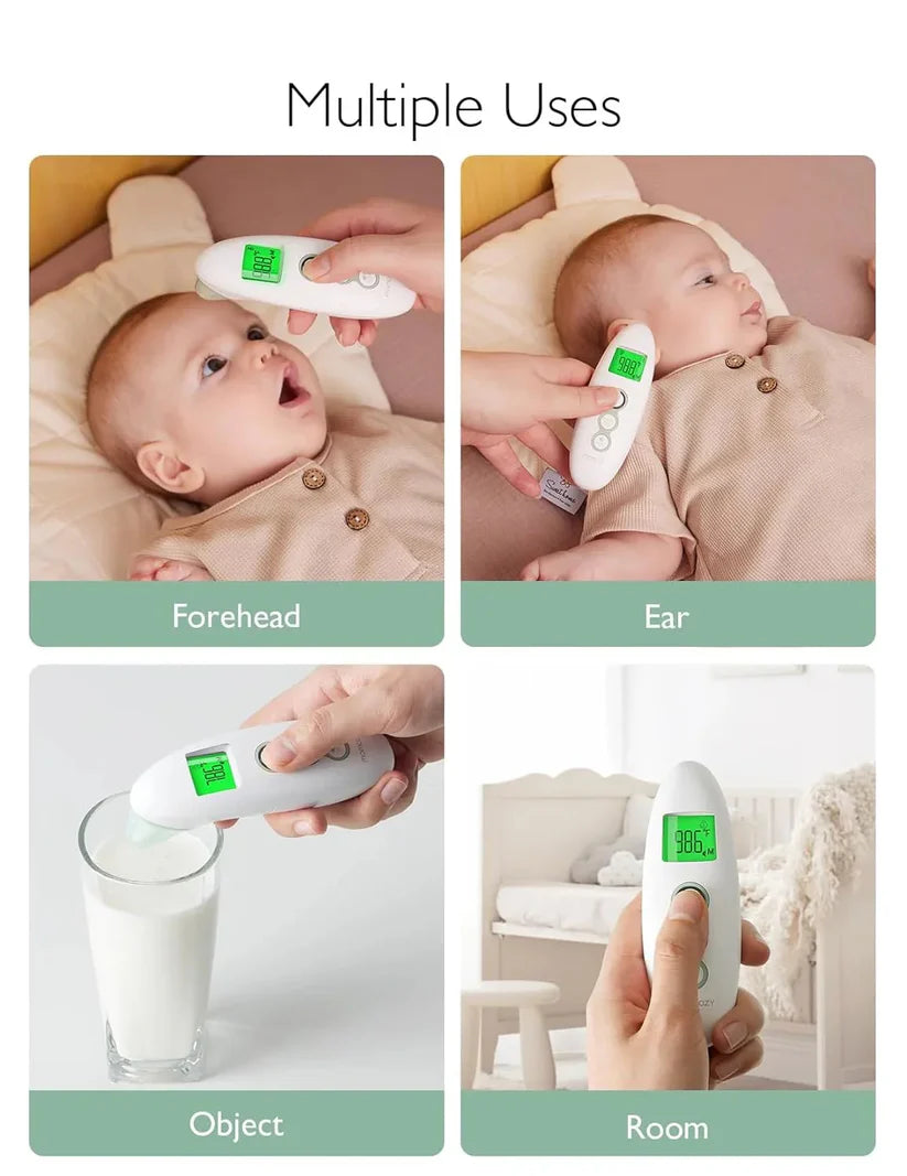 Non-Contact Forehead and Ear Thermometer