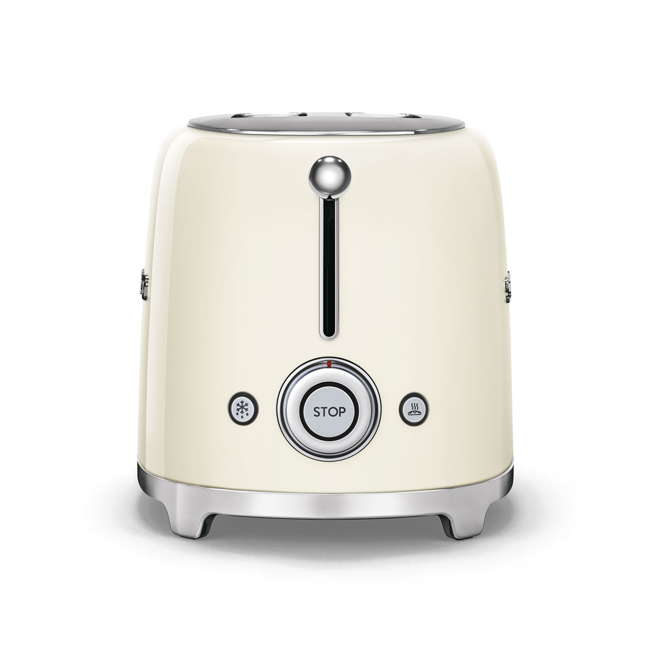 Smeg 2-Slice Toaster 50's Style Aesthetic - Cream