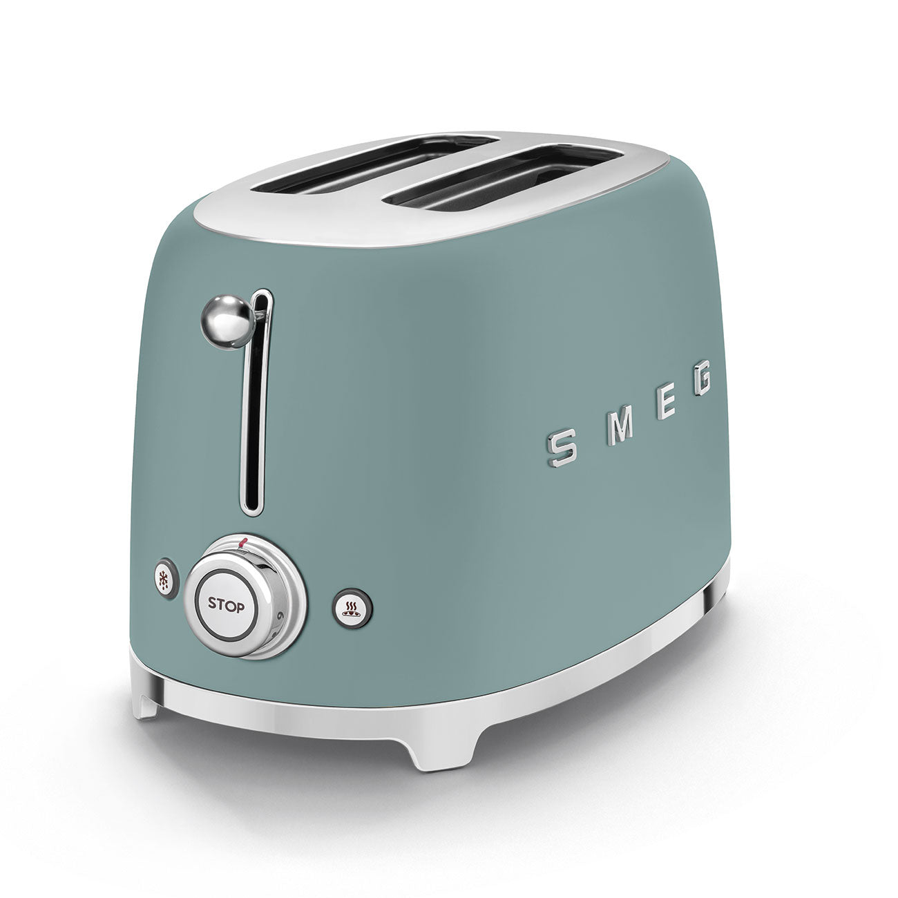 Smeg 2-Slice Toaster 50's Style Aesthetic - Emerald Green