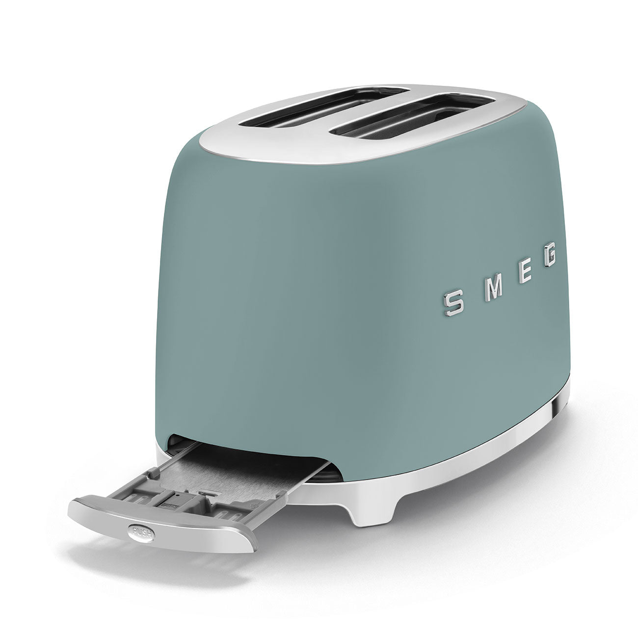 Smeg 2-Slice Toaster 50's Style Aesthetic - Emerald Green