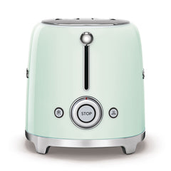 Smeg 2-Slice Toaster 50's Style Aesthetic - Pastel Green