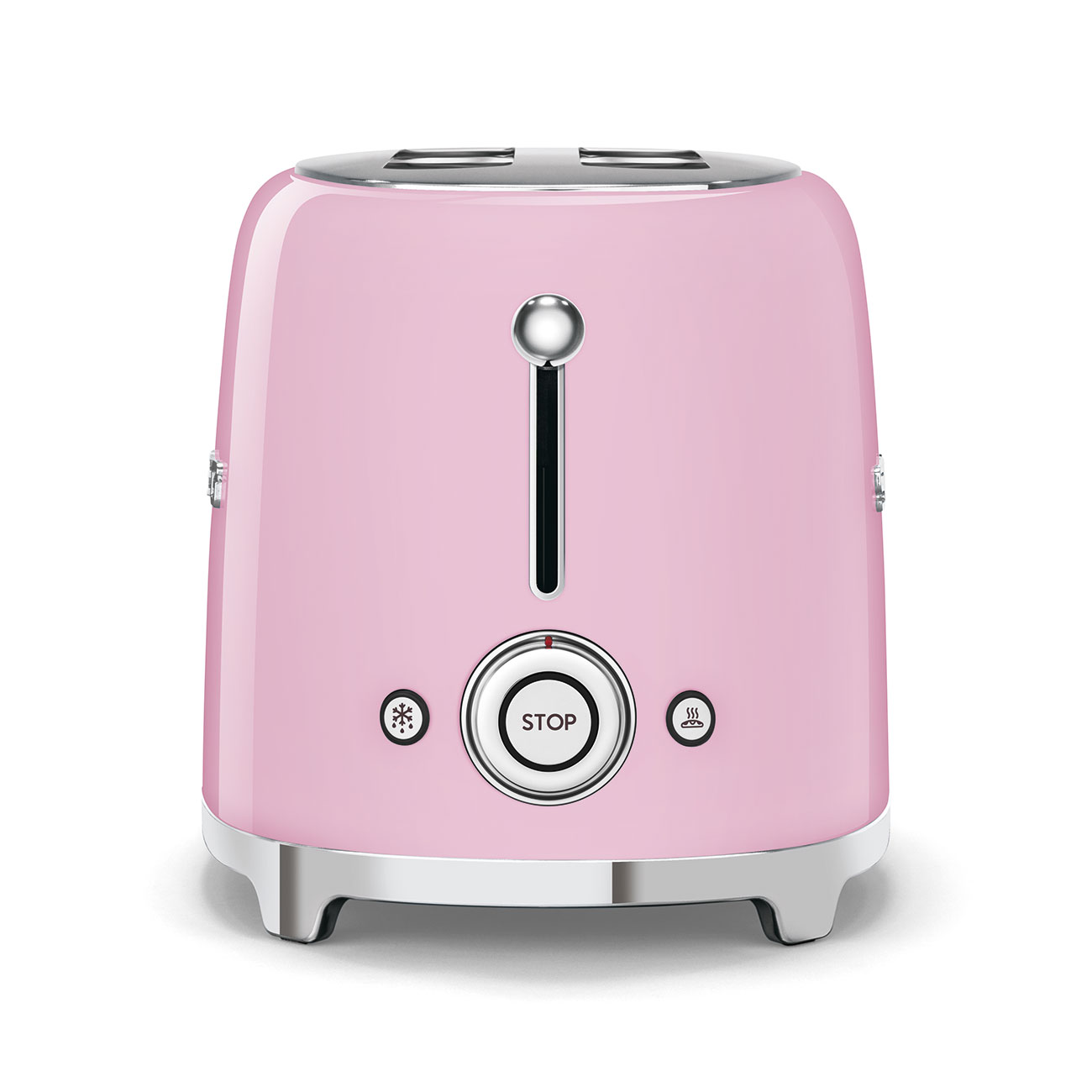 Smeg 2-Slice Toaster 50's Style Aesthetic - Pink
