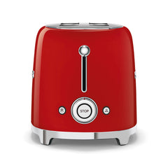 Smeg 2-Slice Toaster 50's Style Aesthetic - Red