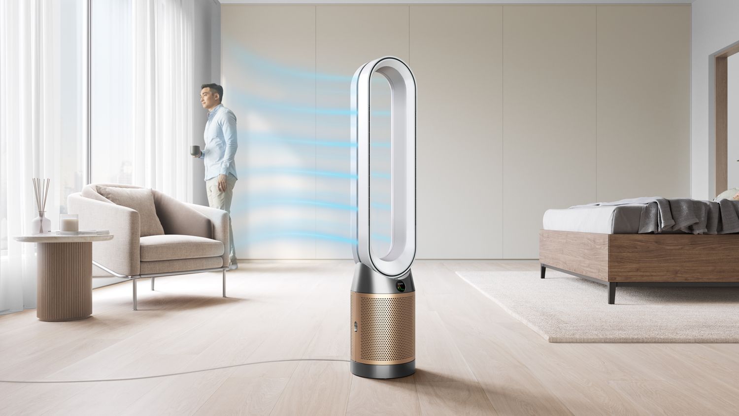 Dyson Air Purifier TP12 - Nickle/Gold