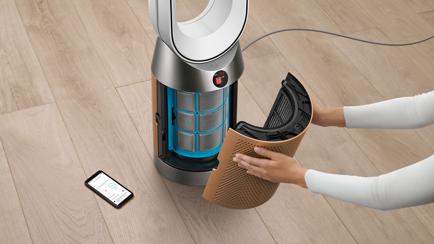 Dyson Air Purifier TP12 - Nickle/Gold