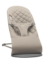 BABYBJÖRN Bouncer Bliss - Sand Grey Woven