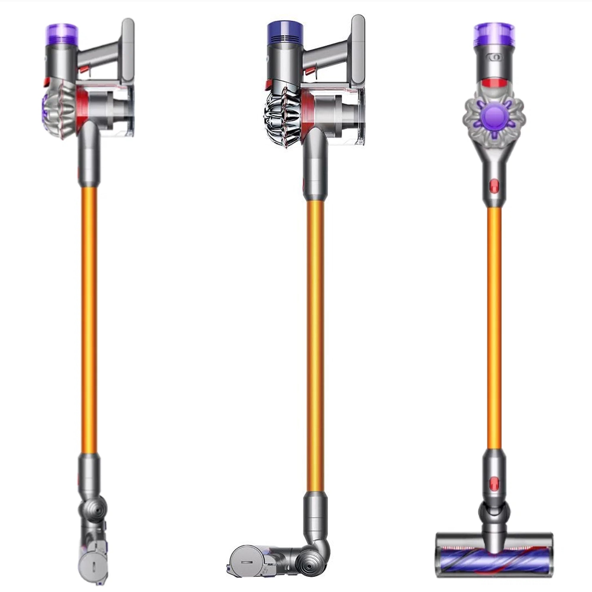 Dyson V8 Absolute Vacuum Cleaner - Silver/Yellow