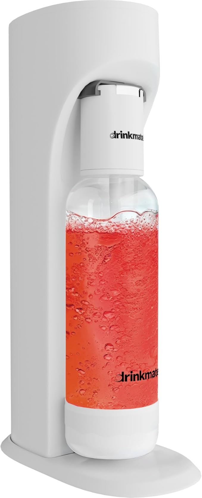 Drinkmate OmniFizz Sparkling Water and Soda Maker - Classic White