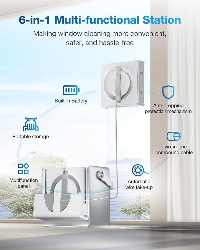 Ecovacs window cleaning - White