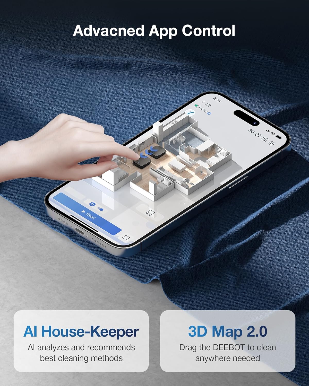 Ecovacs DEEBOT X2 OMNI