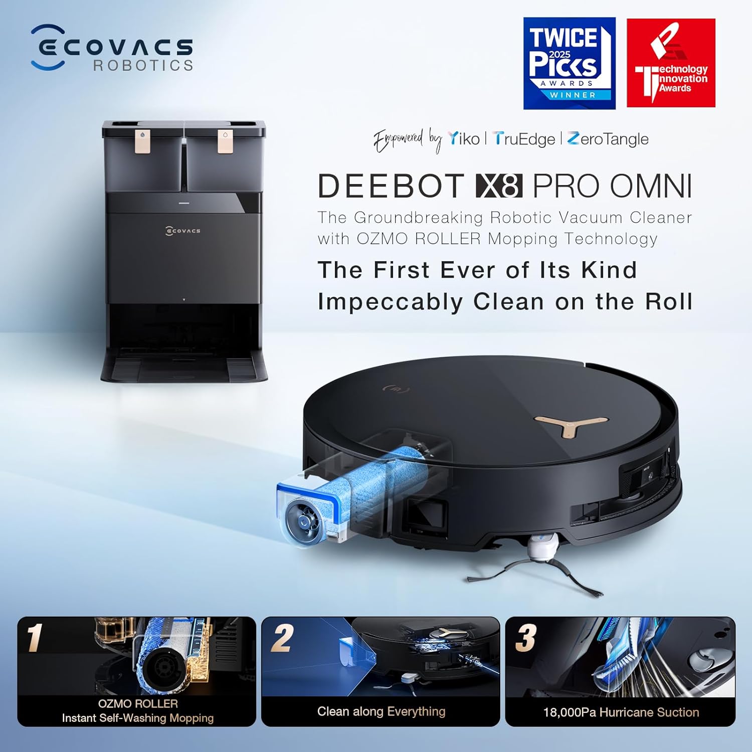 ECOVACS DEEBOT X8 PRO Omni