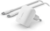 Belkin BoostCharge USB-C Wall Charger 20w + 1m USB-C to USB-C Cable