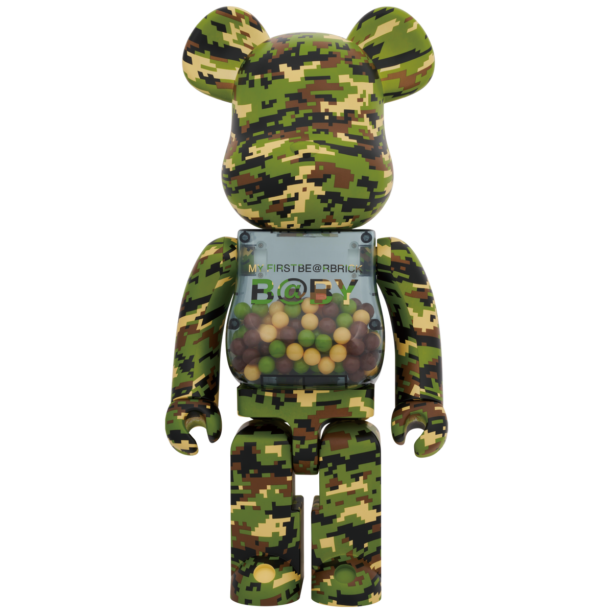 MY FIRST BE@RBRICK B@BY DIGITAL CAMO Ver. 1000%
