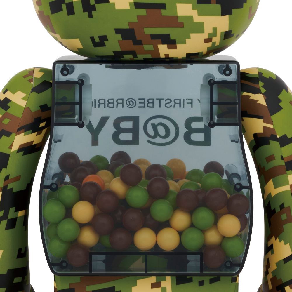 MY FIRST BE@RBRICK B@BY DIGITAL CAMO Ver. 1000%