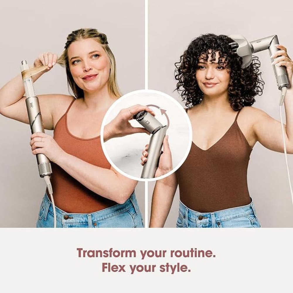 Shark FlexStyle 5-in-1 Air Styler & Hair Dryer HD441SLME - Stone