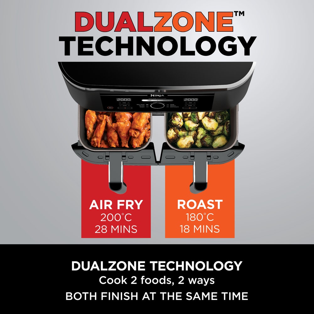 Ninja Foodi Max Dual Zone Air Fryer 9.5L