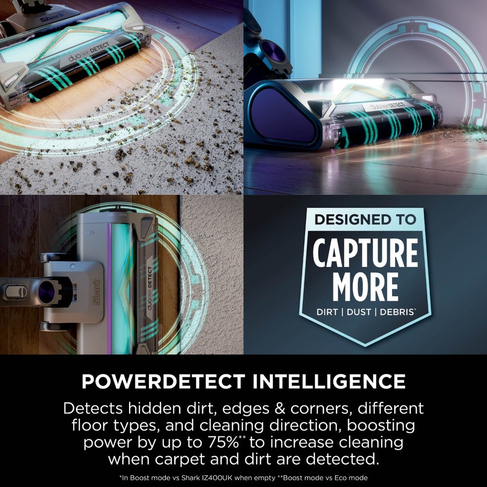 Shark PowerDetect Cordless Pet Vacuum Cleaner IP1251MET - Java Grey