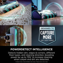 Shark PowerDetect Cordless Pet Vacuum Cleaner IP1251MET - Java Grey