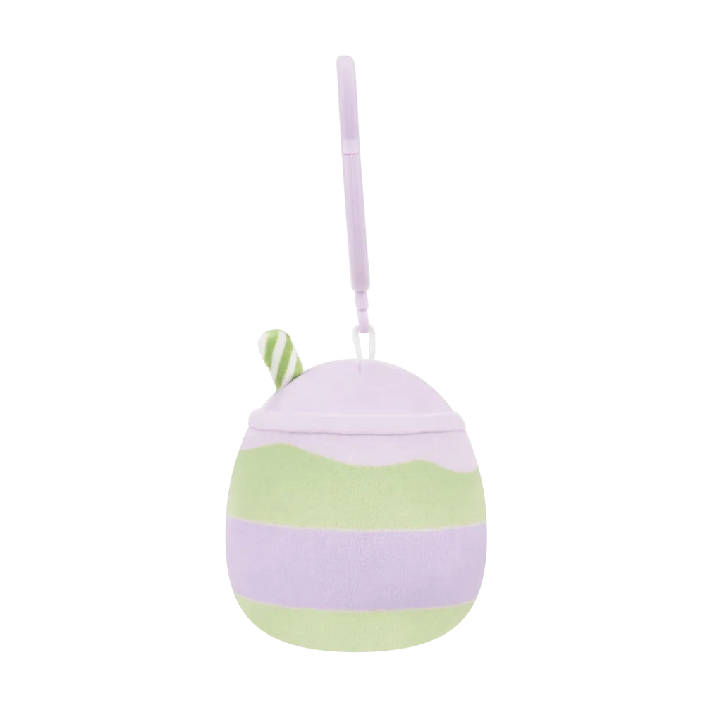 Squishmallows Clip-On Latchmi Lavender Matcha Latte