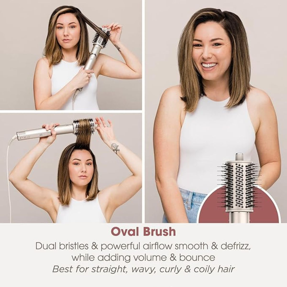 Shark FlexStyle 5-in-1 Air Styler & Hair Dryer HD441SLME - Stone