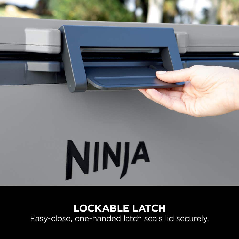 Ninja FrostVault 28L Hard Cooler with Dry Zone FB131UKGY - Slate Grey