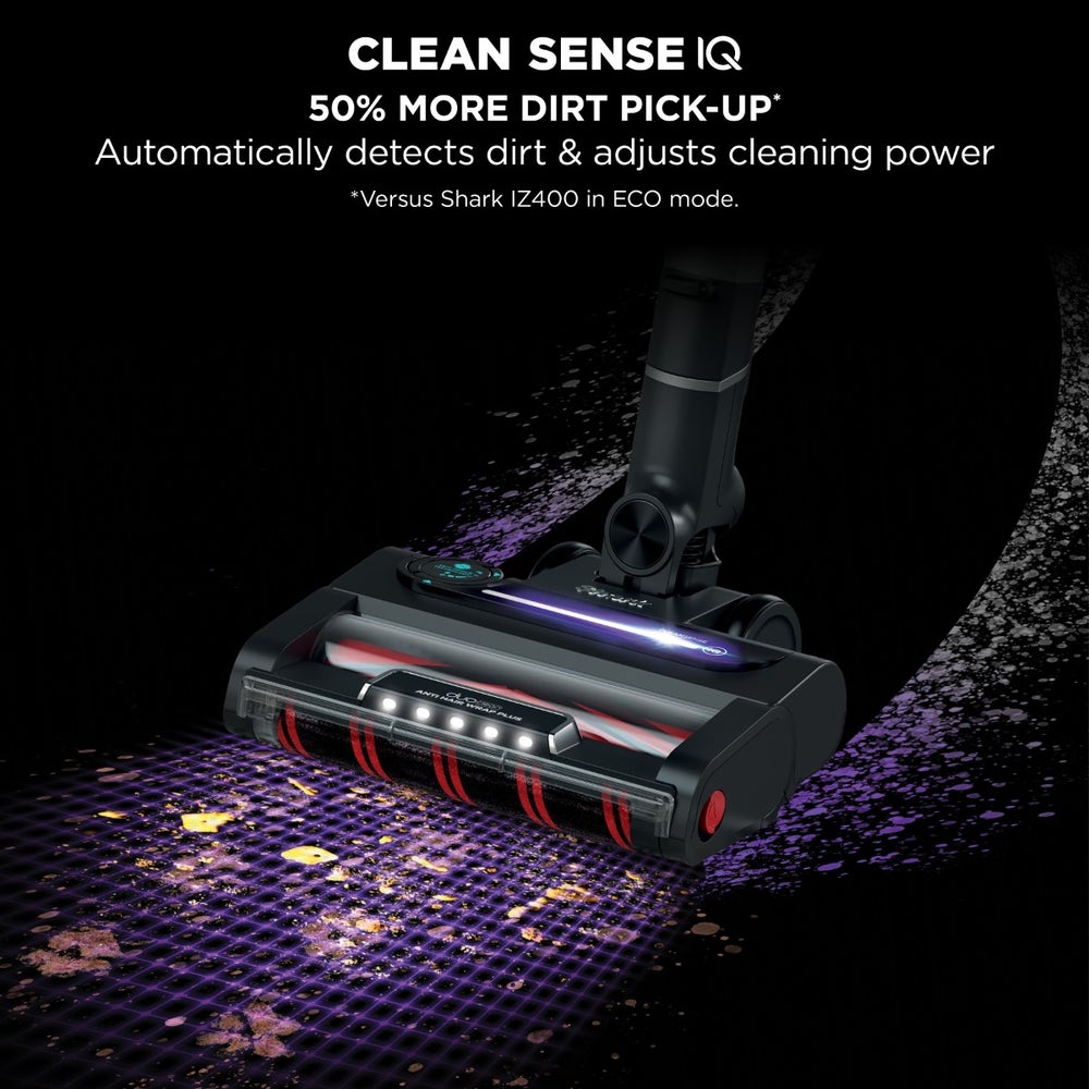 Shark Stratos Pet Pro Cordless Vacuum IZ420MET 2x Battery - Charcoal