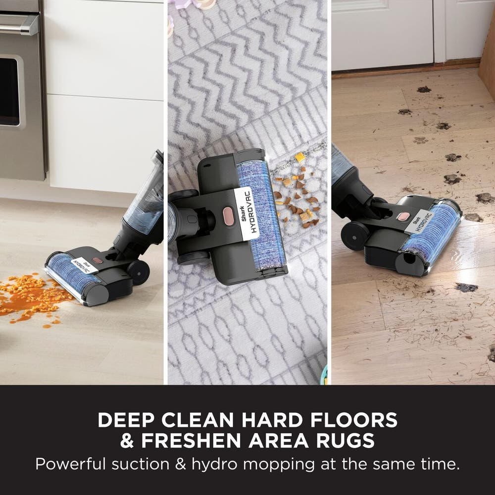 Shark HydroVac Cordless Hard Floor Cleaner WD210ME - Charcoal Grey