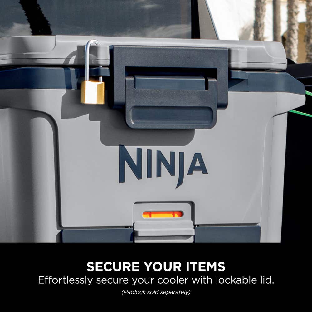 Ninja FrostVault 28L Hard Cooler with Dry Zone FB131UKGY - Slate Grey