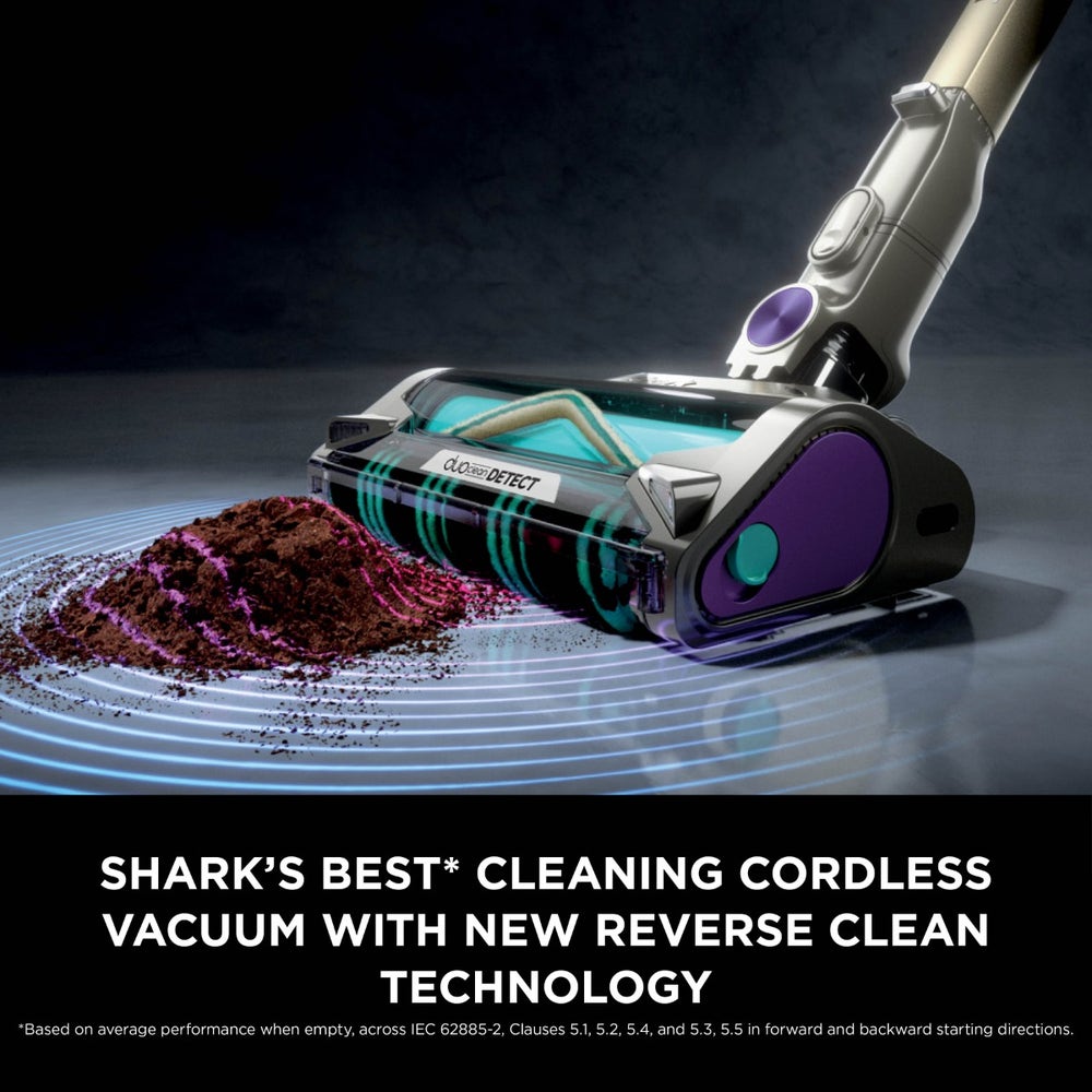 Shark PowerDetect Cordless Pet Vacuum Cleaner IP1251MET - Java Grey