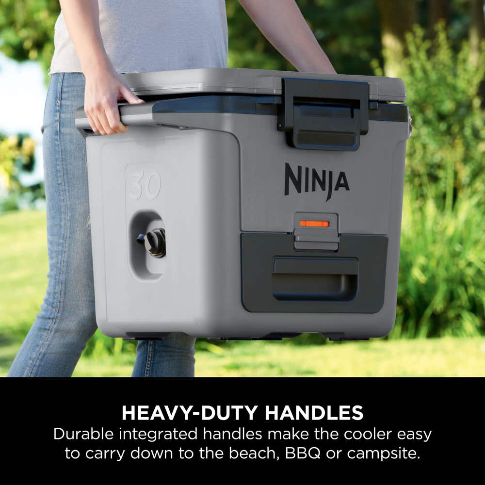 Ninja FrostVault 28L Hard Cooler with Dry Zone FB131UKGY - Slate Grey