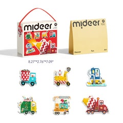 Mideer My First Artist Puzzle -  Construction vehicles