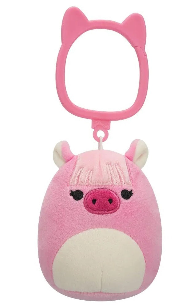 Squishmallows Clip-On Veronika Pink Pony