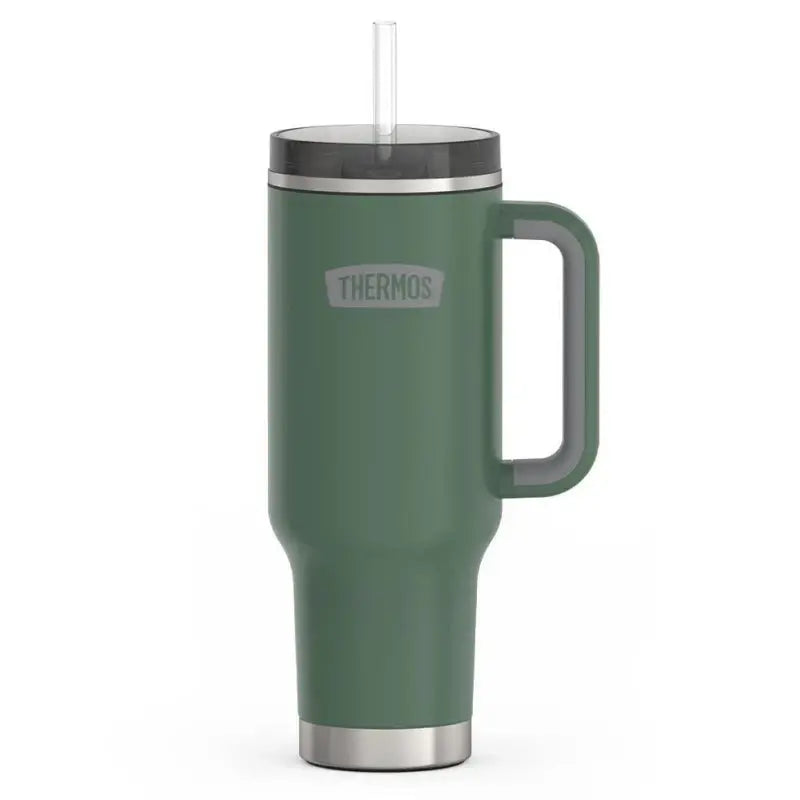 Thermos 1.2L Mug, Insulated, Leak-Resistant - Dark Green